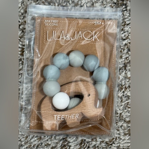 Lila & Jack Silicone Beaded Teether - Picture 2 of 6